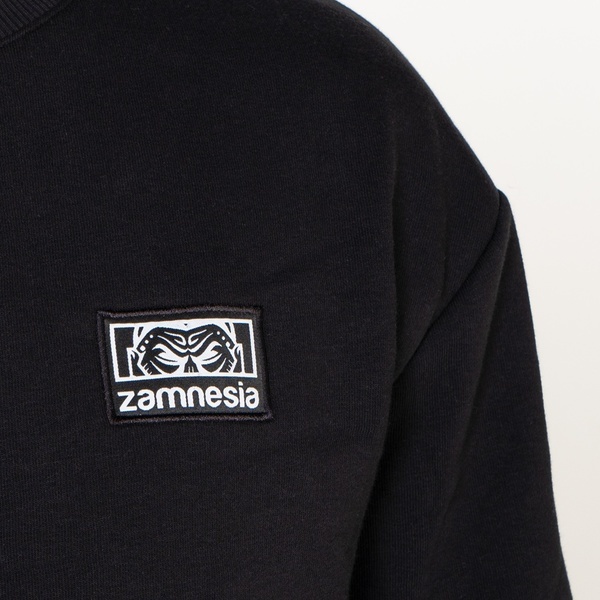 Zamnesia Icon -collegepaita | Musta