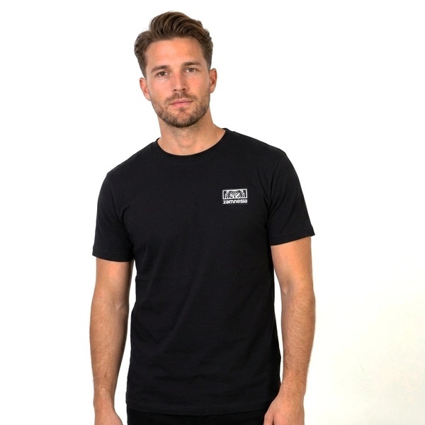 Zamnesia Icon Graphic T-paita | Musta