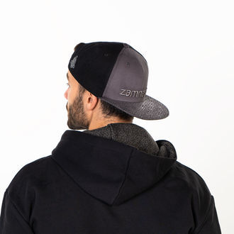 Zamnesia snapback -lippis, harmaa