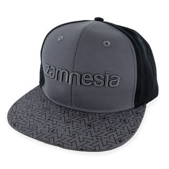 Zamnesia snapback -lippis, harmaa