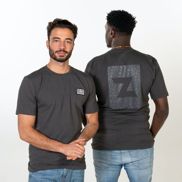 Zamnesia Icon -graafinen t-paita | harmaa