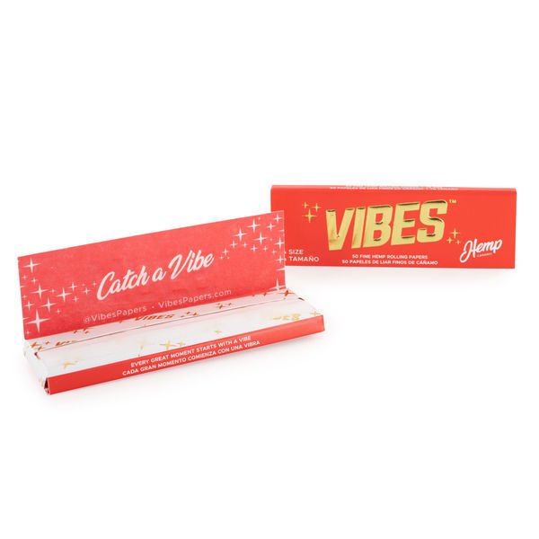 Vibes hampusta valmistetut sätkäpaperit 1¼