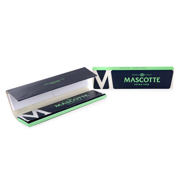 Mascotte Extra Thin Combi Slim -kokoiset sätkäpaperit + filtterit