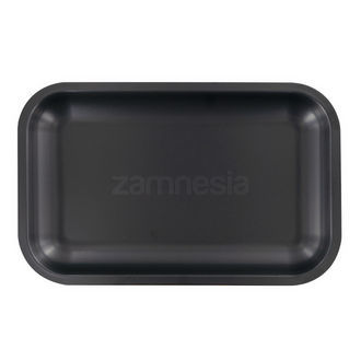 Täysin musta metallinen rullaustarjotin (Zamnesia)