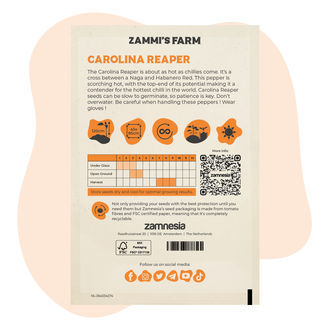 Carolina Reaper -siemenet