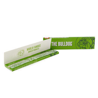 S&auml;tk&auml;paperit The Bulldog Green Hemp King Size Slim