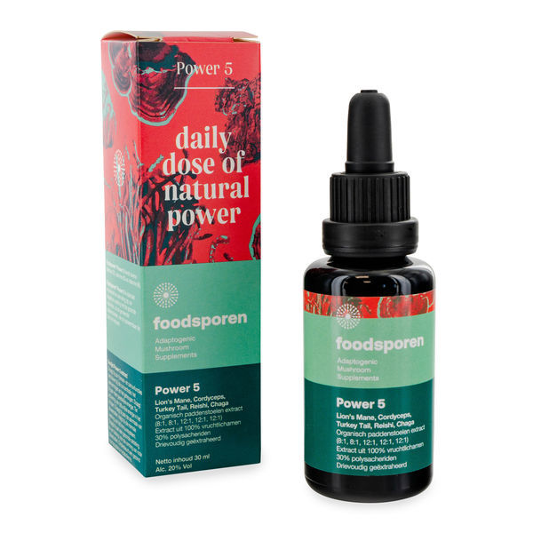 Power 5 -sienitinktuura (Foodsporen)