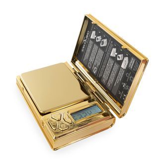 Shine Chrome Gold Mini -vaaka &ndash; 100 &times; 0,01 g (On Balance)