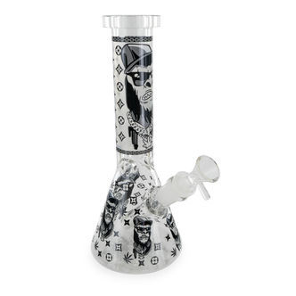 Pime&auml;ss&auml; hohtava Gorilla Triple Thick -bongi
