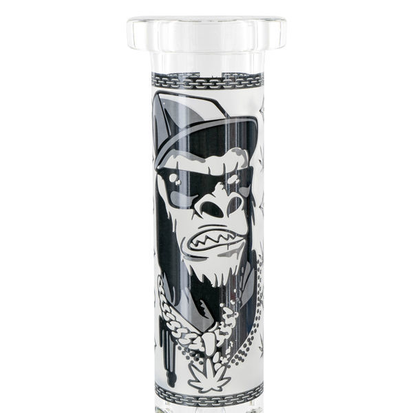 Pimeässä hohtava Gorilla Triple Thick -bongi