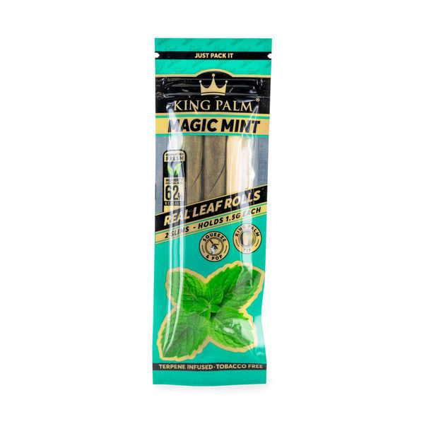 Luonnolliset valmiiksi rullatut Slim-tuutit (King Palm)