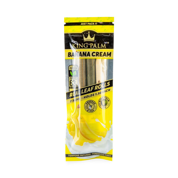 Luonnolliset valmiiksi rullatut Slim-tuutit (King Palm)