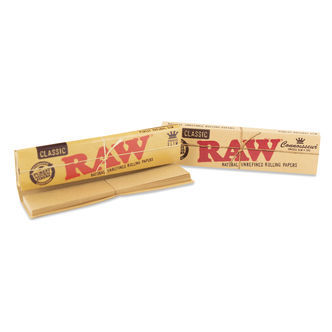 RAW Connoisseur -s&auml;tk&auml;paperit (King Size) + filtterit