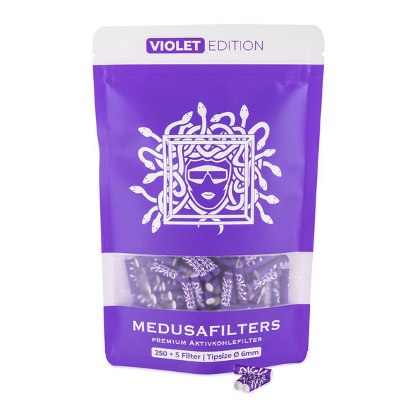 Aktiivihiilifiltterit violetti (Medusafilters)