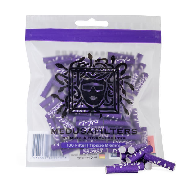 Aktiivihiilifiltterit violetti (Medusafilters)