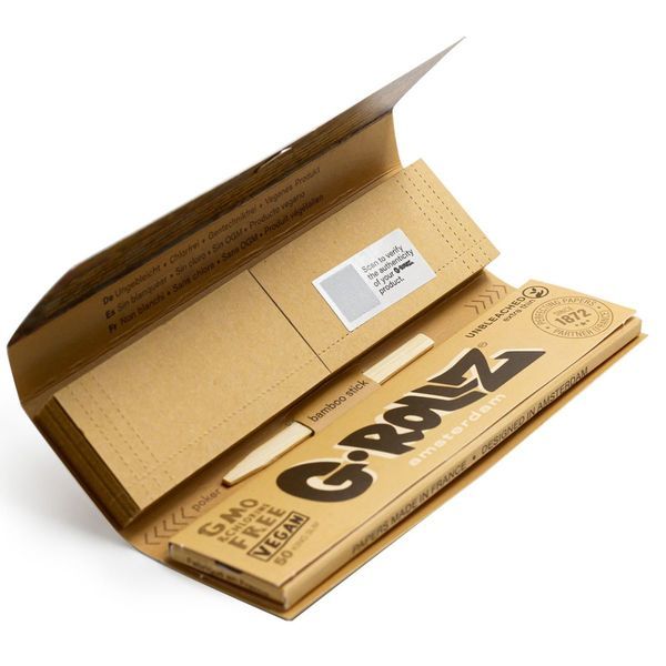 G-Rollz valkaisemattomat extra thin -sätkäpaperit + filtterit