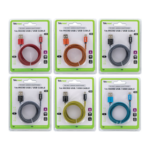 USB (Micro & C) -kaapeli 1 m