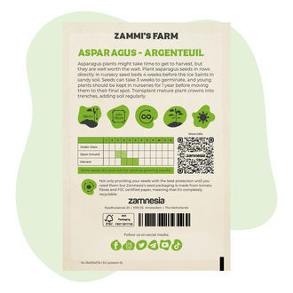 Parsan 'Argenteuil' -siemenet (Asparagus officinalis)
