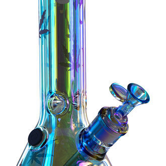 Beaker Ice -bongi Rainbow (Black Leaf)