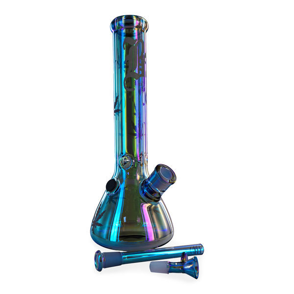 Beaker Ice -bongi Rainbow (Black Leaf)
