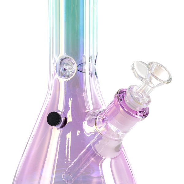 Lasinen Rainbow Ice -bongi (Black Leaf)