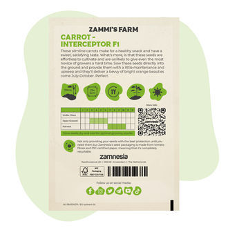 Porkkana – Interceptor F1 (Daucus carota) -siemenet