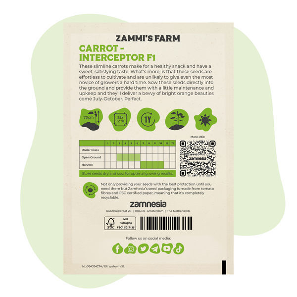 Porkkana – Interceptor F1 (Daucus carota) -siemenet