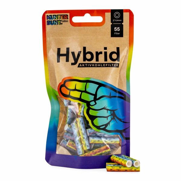 Supreme Filters värilliset - 55 kpl pussissa (hybridi)