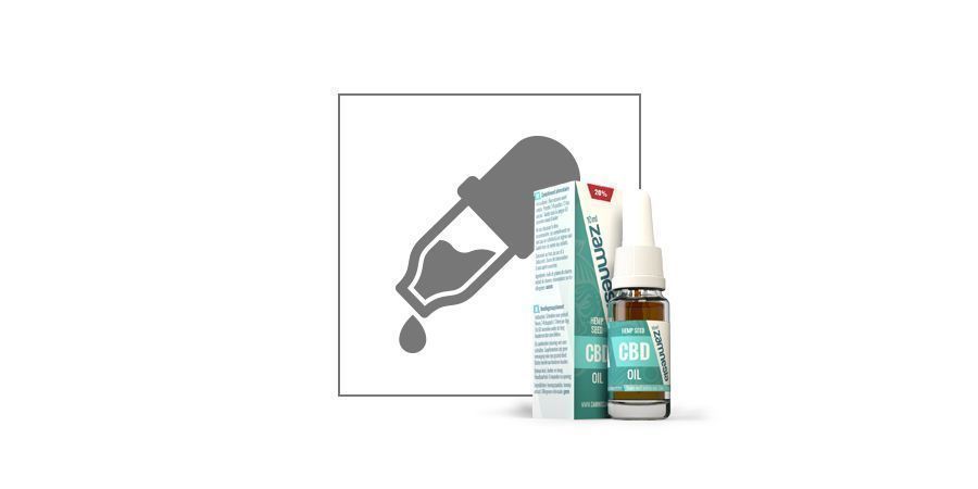 CBD-hamppusiemen&ouml;ljy (Zamnesia) 20%