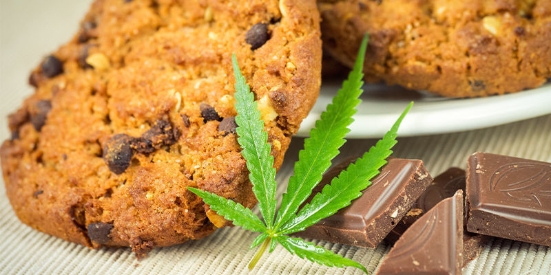 Kannabiksen syötävät Cannabis Edibles