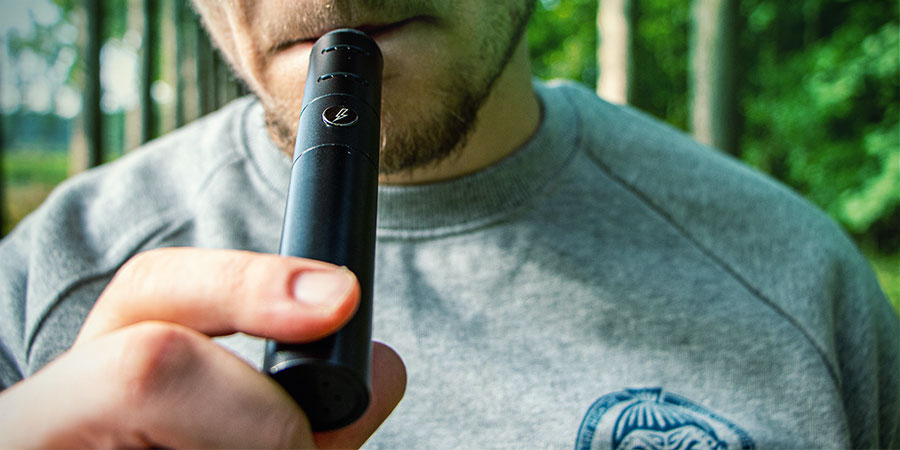 Lääkekannabiksen höyrystäminen