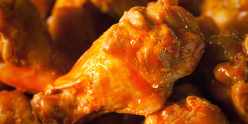 Bud-infused Buffalo Wings BUD-INFUSED BUFFALO WINGS