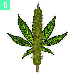 Kuinka tehdä thai stick – vaihe 6 Kuinka tehdä thai stick – vaihe 6