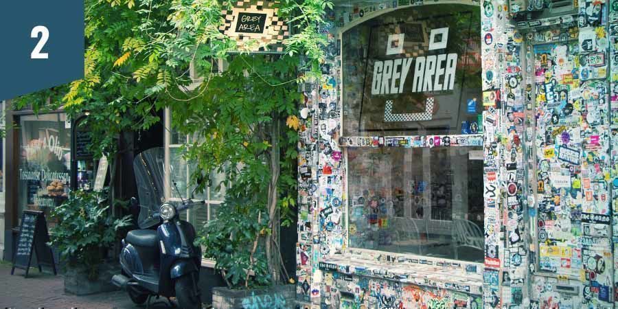 Grey Area Coffeeshop Amsterdam Grey Area Coffeeshop Amsterdam - paras indica-kukka