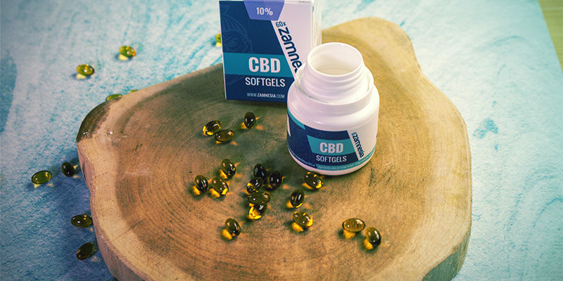 Käytä CBD-kapseleita (softgel)