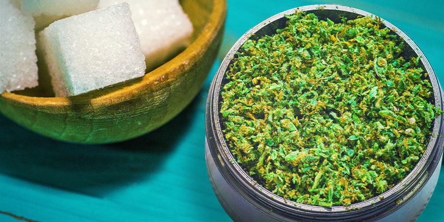 Sokeri Kannabiksen kontaminaatio: sokeri