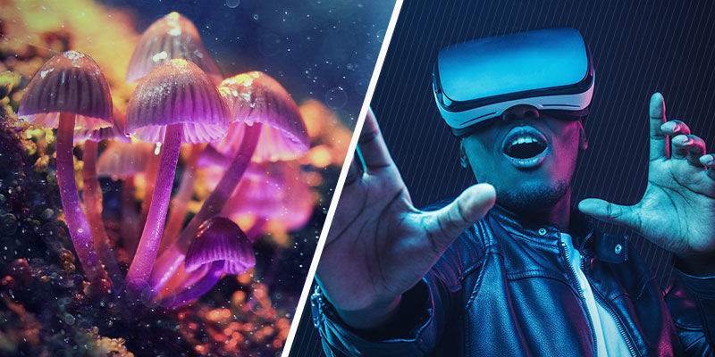 Psykedeelit ja VR: yhtäläisyydet Psykedeelit ja VR: yhtäläisyydet