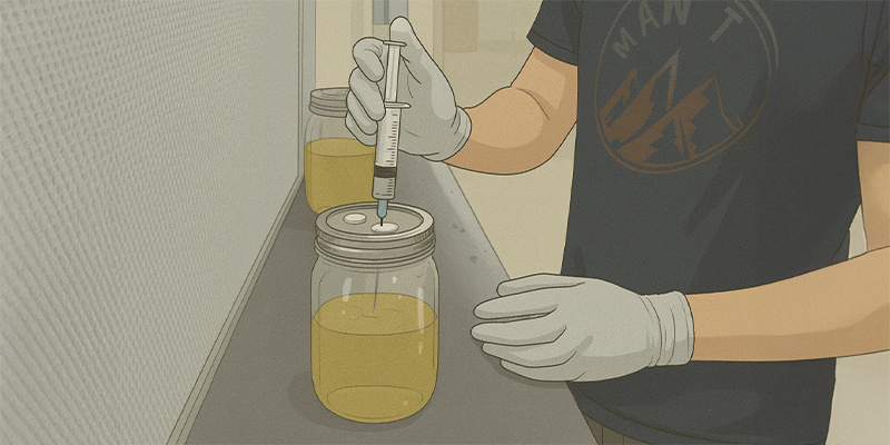 4. Inokuloi purkkisi 4. Inoculate your jar