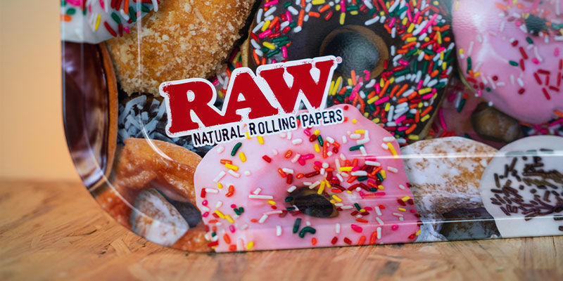 RAW Donuts Rolling Tray RAW Donuts Rolling Tray
