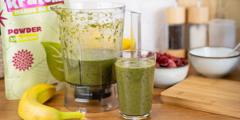 Suklaa-kratom-smoothie Chocolate kratom smoothie