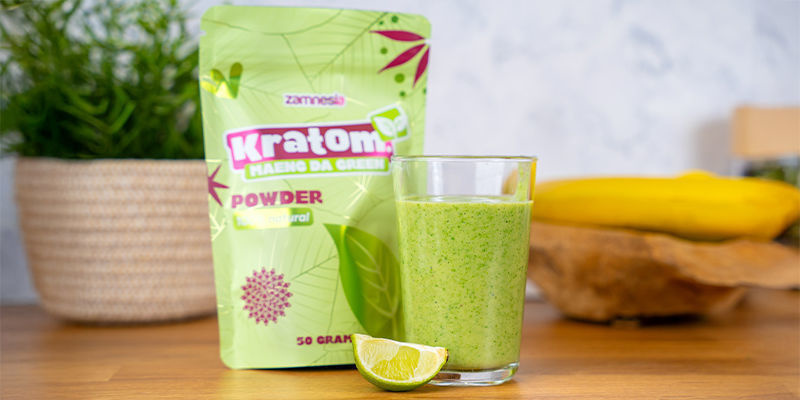 Kermainen kratom-avokadosmoothie Kermainen kratom-avokadosmoothie