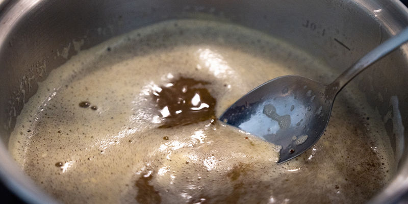 Anna seoksen kiehua 40 minuuttia Allow The Mixture To Boil For 40 Minutes