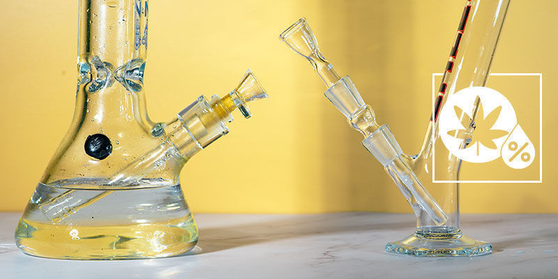 Voiko laskea, kuinka paljon THC:tä bongin vesi suodattaa? Can you calculate how much THC is filtered out by bong water?