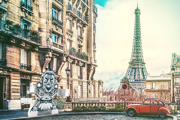 Zammi Pariisissa Zammi in Paris