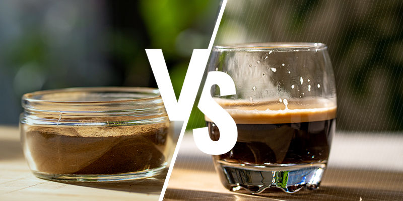 Guarana vs kahvi Guarana vs coffee