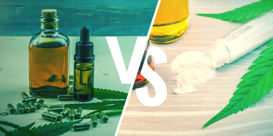 Täyden spektrin CBD vs. CBD-isolaatti Täyden spektrin CBD vs. CBD-isolaatti