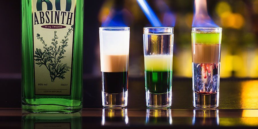Absintticocktailit ABSINTHE COCKTAILS