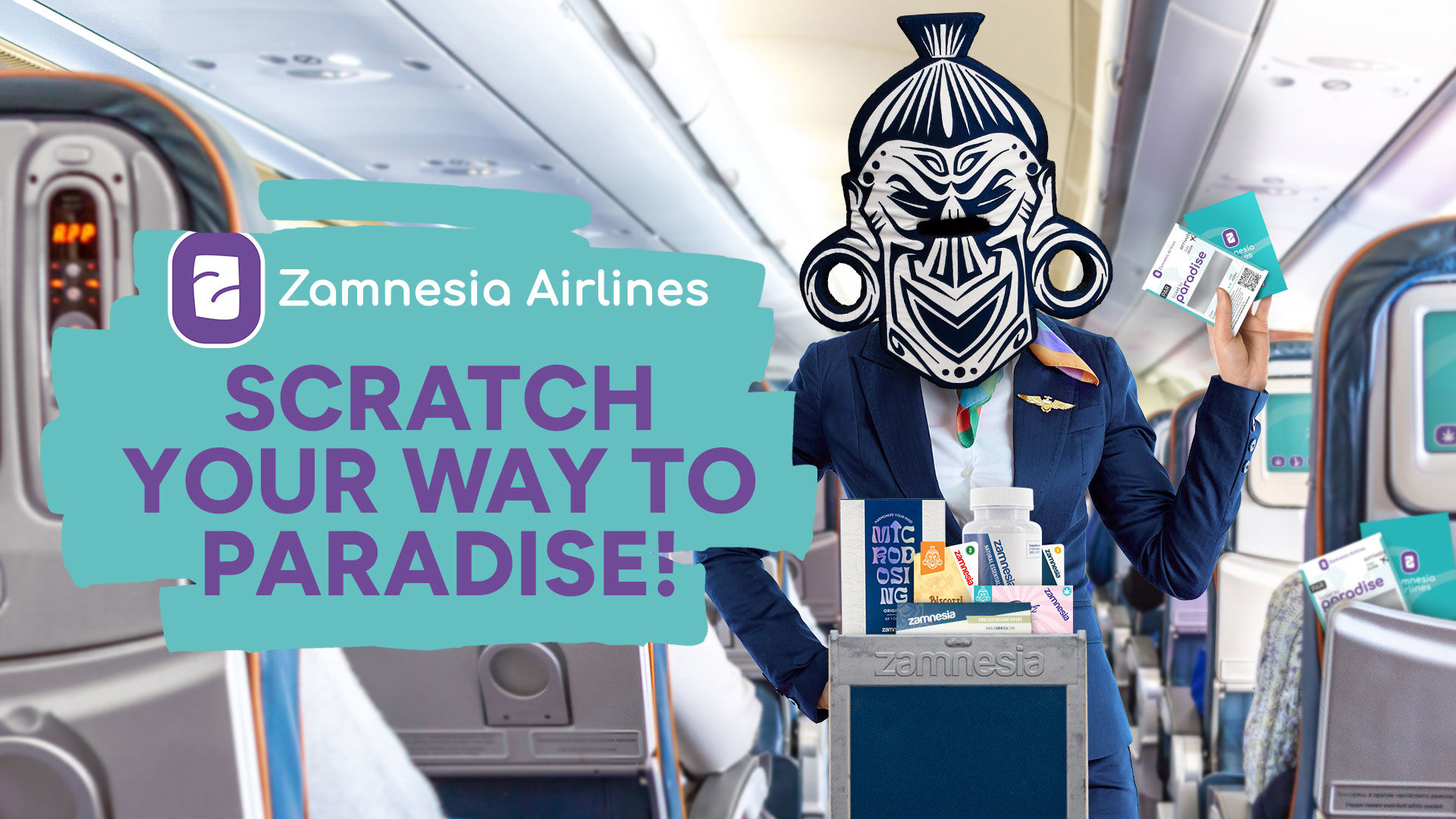 Raaputa ja voita Zamnesia Airlines
