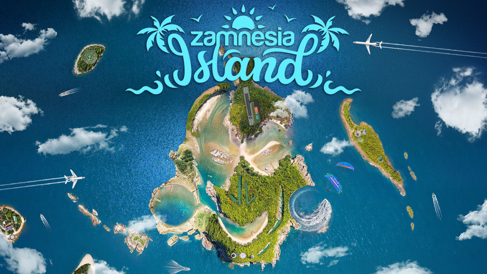 Tervetuloa Zamnesia-saarelle Tervetuloa Zamnesia-saarelle
