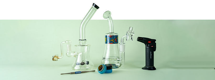 Osta dabbing-rigit ja -v&auml;lineet Zamnesialta